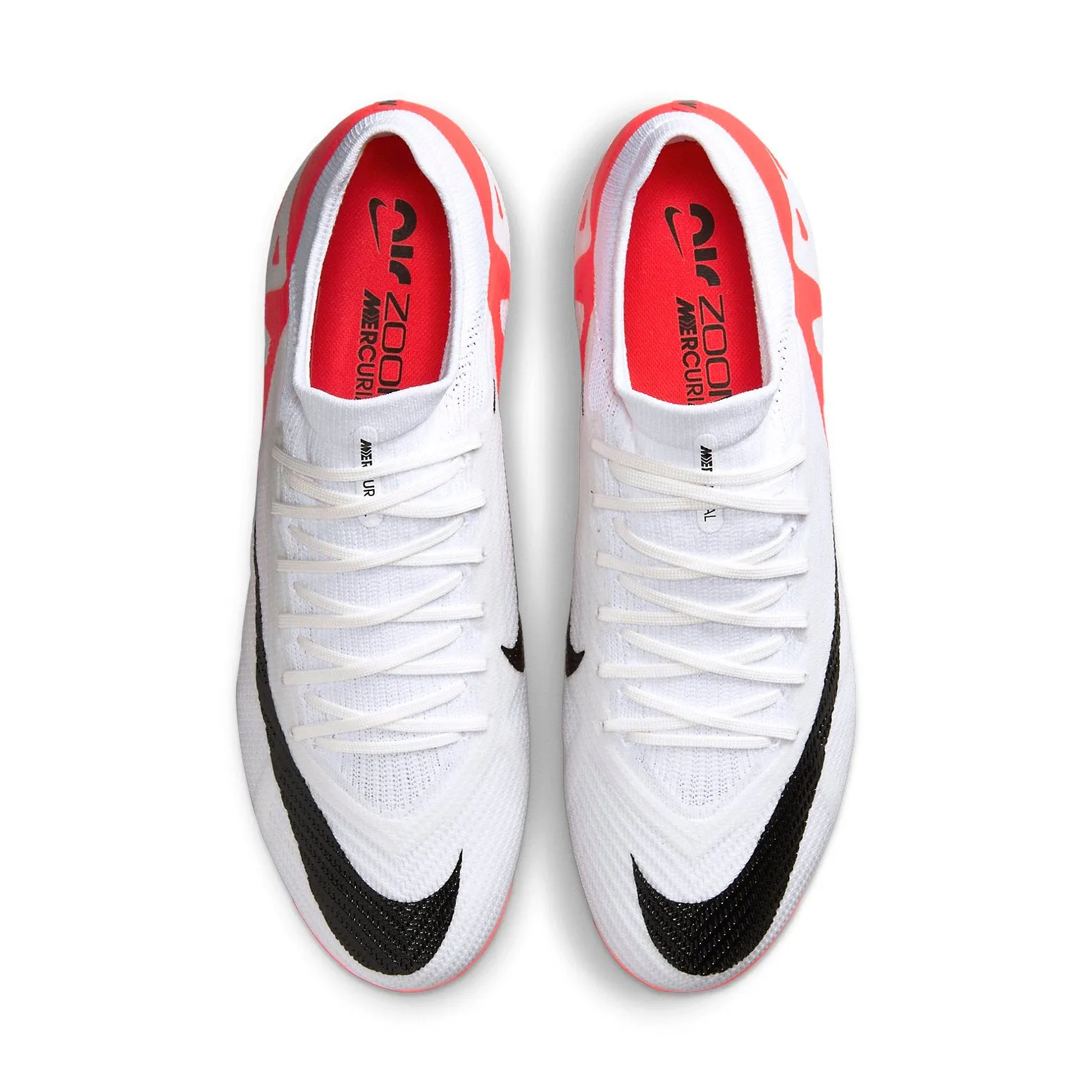 Nike Zoom Mercurial Vapor 15 Pro FG 'White Bright Crimson Black' DJ5603-600 sold by KicksCrew product image thumbnail 4