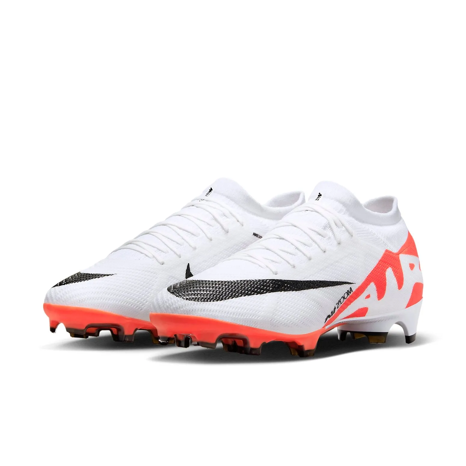 Nike Zoom Mercurial Vapor 15 Pro FG 'White Bright Crimson Black' DJ5603-600 sold by KicksCrew product image thumbnail 3