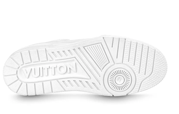 (WMNS) LOUIS VUITTON LV Trainer Sneakers 'White' 1AC29O sold by KicksCrew product image thumbnail 4