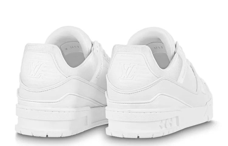 (WMNS) LOUIS VUITTON LV Trainer Sneakers 'White' 1AC29O sold by KicksCrew product image thumbnail 3