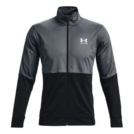 Under Armour Pique Track Jacket 'Pitch Grey' 1366202-012 sold by KicksCrew