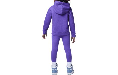 (GS) Air Jordan Toddler Take Flight Shine Legging Set 'Purple' 25C804-P44 sold by KicksCrew