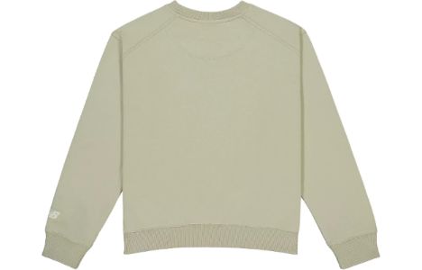 (WMNS) New Balance NBX Crew Neck Sweatshirt 'Olive Green' AWT41300-OVN sold by KicksCrew