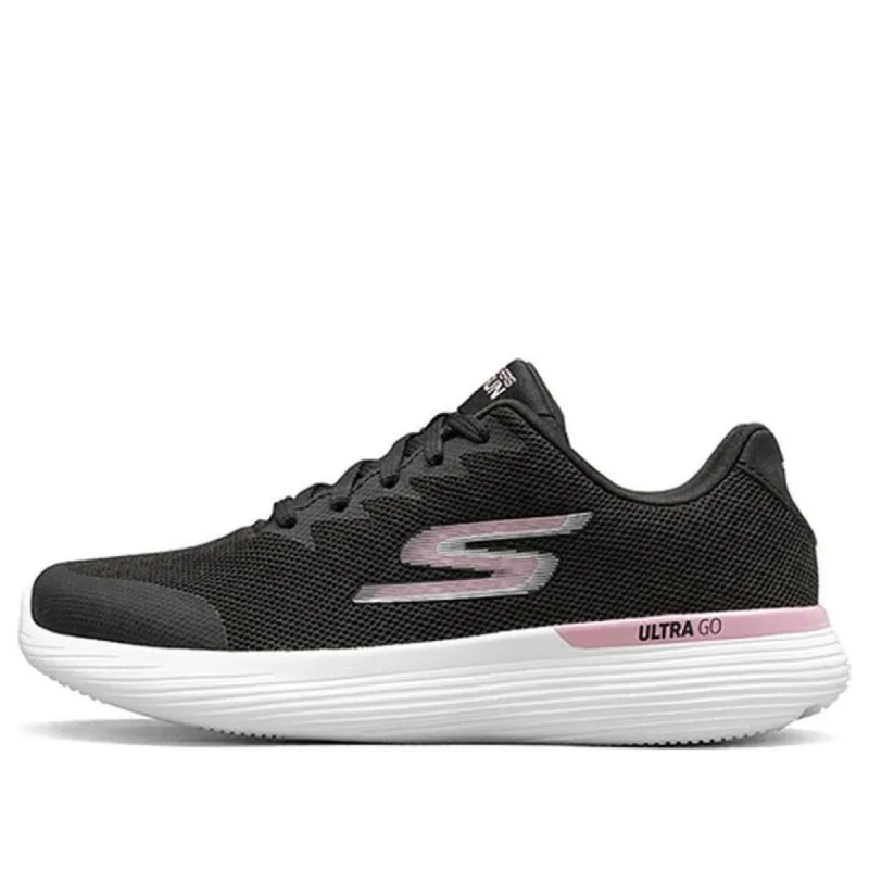 (WMNS) Skechers Go Run 400 'Black White Pink' 896016-BKPK sold by KicksCrew