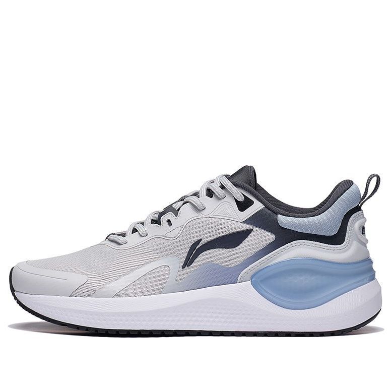 Li-Ning Eazgo 'Grey White Blue' ARST081-5 sold by KicksCrew