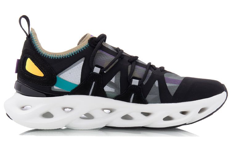 (WMNS) Li-Ning Arc 'Black White' ARHQ052-1 sold by KicksCrew product image thumbnail 2