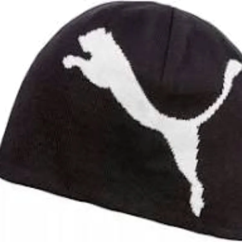 PUMA Bonnet Big Cat Beanie 'Black White' 052925-47 sold by KicksCrew