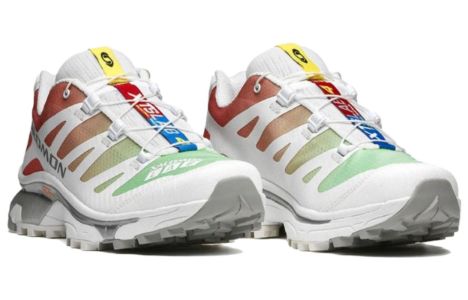 SALOMON XT-4 Green Ash-Coral 472999 sold by KicksCrew