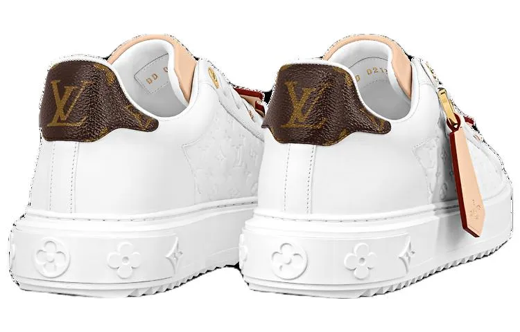 (WMNS) LOUIS VUITTON Time Out Trainers 'White Monogram with Beige' 1ABHRQ sold by KicksCrew product image thumbnail 4