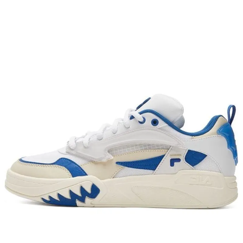 FILA FUSION Classic Basketball Shoes 'White Blue' T12M323205FWB sold by KicksCrew
