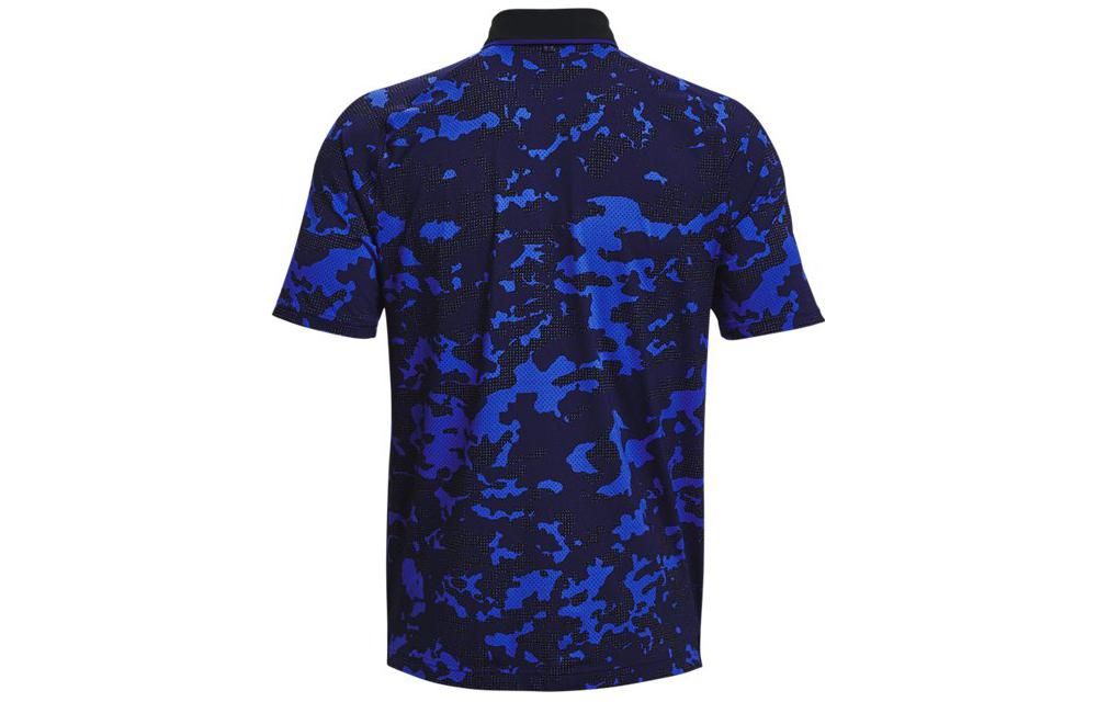 Under Armour Iso-Chill Charged Camo Polo Shirt 'Blue Black' 1373692-456 sold by KicksCrew product image thumbnail 2