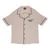Drew House Pajama Shirt 'Beige' DR-FW21-018 sold by KicksCrew