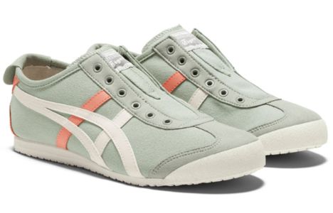 (WMNS) Onitsuka Tiger MEXICO 66 Slip-on Shoes 'Cream Olive Green' 1182A087-301 sold by KicksCrew