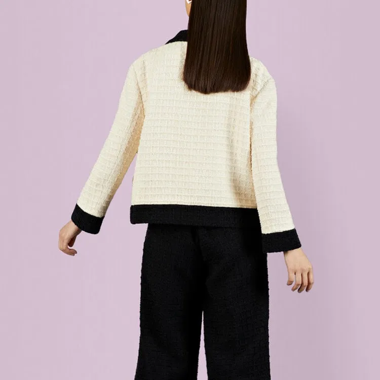 (WMNS) Gucci Double-Breasted Tweed Jacket 'Ivory' 731310-ZAK59-9791 sold by KicksCrew product image thumbnail 3