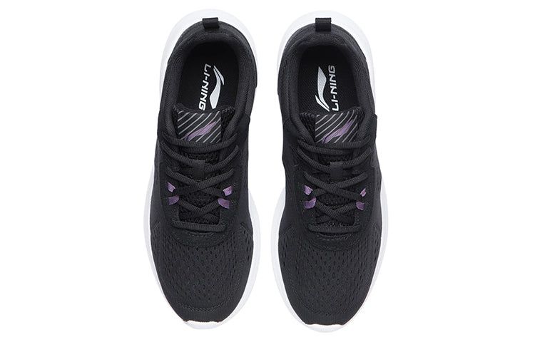 (WMNS) Li-Ning Heather 'Black White' AGLR202-1 sold by KicksCrew product image thumbnail 3