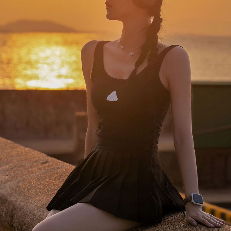 (WMNS) Adidas City Tank Tops 'Black' IT4359 sold by KicksCrew product image thumbnail 4