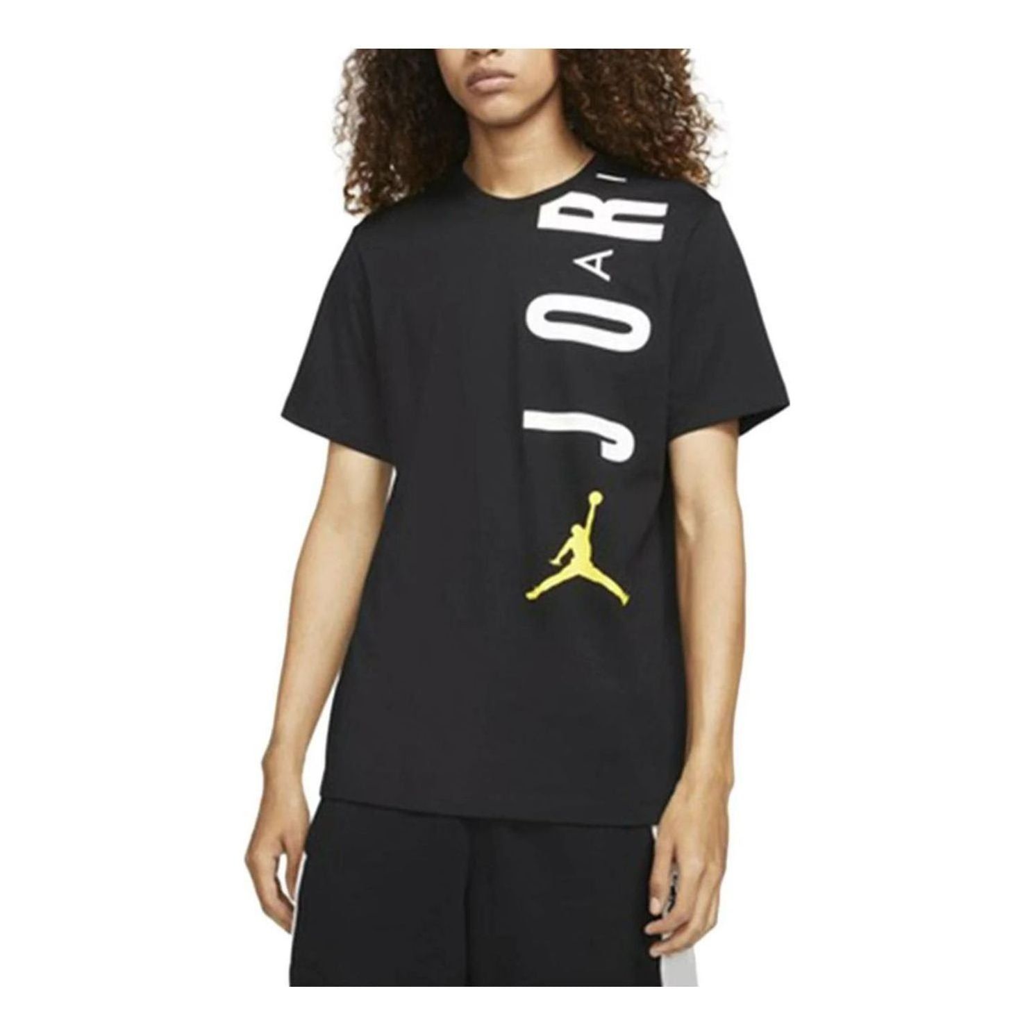 Air Jordan Air Short-Sleeve T-Shirt 'Black' CZ8402-012 sold by KicksCrew