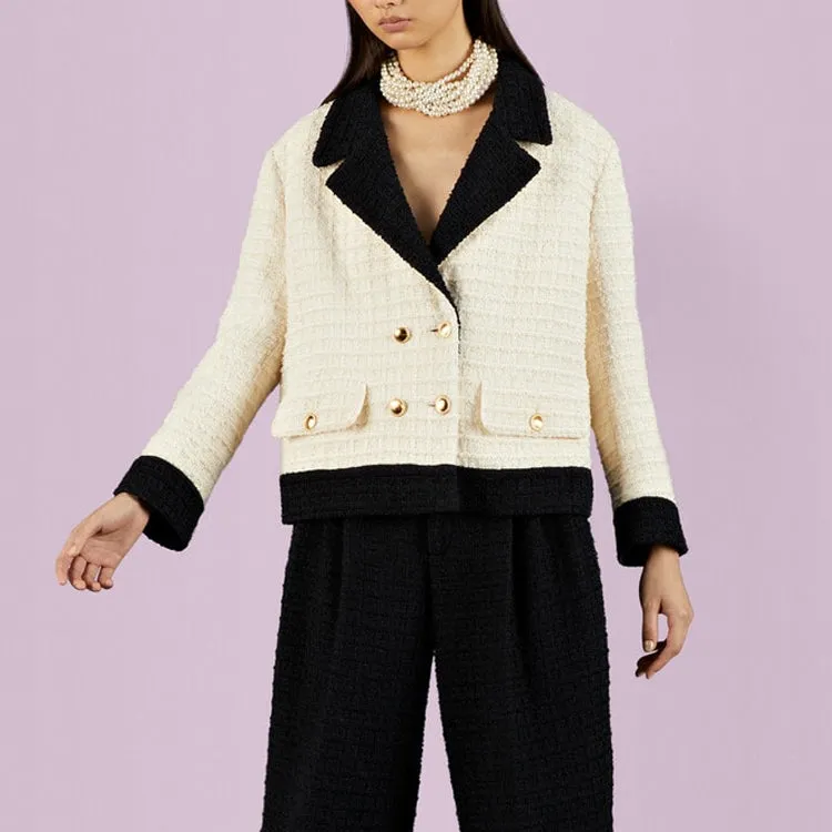 (WMNS) Gucci Double-Breasted Tweed Jacket 'Ivory' 731310-ZAK59-9791 sold by KicksCrew product image thumbnail 2