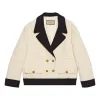 (WMNS) Gucci Double-Breasted Tweed Jacket 'Ivory' 731310-ZAK59-9791 sold by KicksCrew