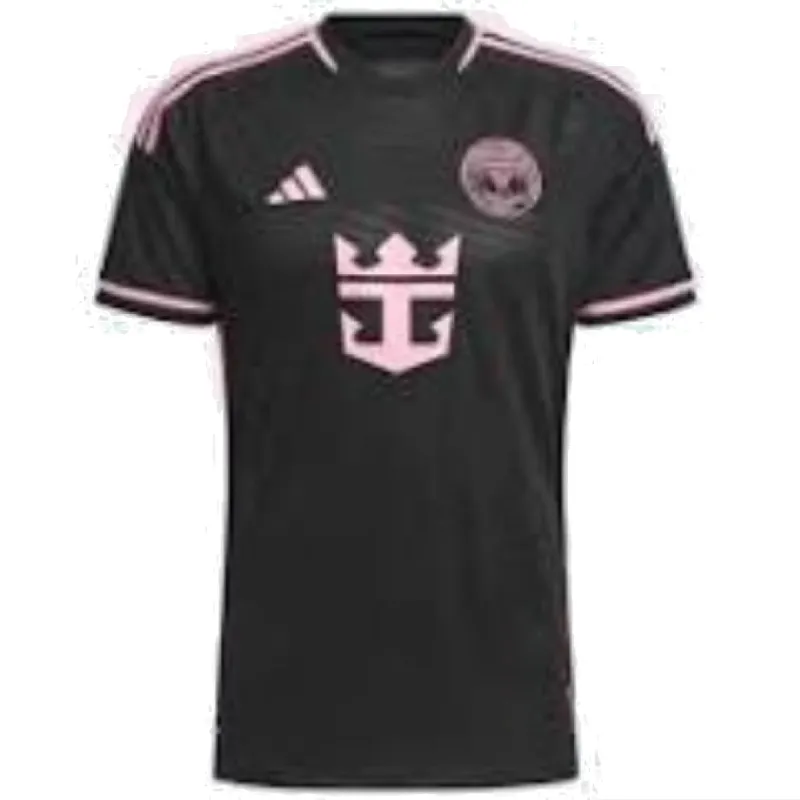 adidas Soccer Inter Miami CF 23/24 Messi Away Authentic Jersey Asia Sizing 'Black Pink' JE9745 sold by KicksCrew