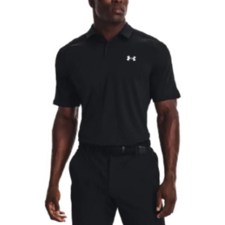Under Armour Iso-Chill Polo Shirts 'Black' 1370090-001 sold by KicksCrew product image thumbnail 5