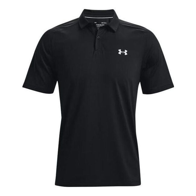 Under Armour Iso-Chill Polo Shirts 'Black' 1370090-001 sold by KicksCrew
