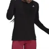 (WMNS) adidas Cooler Long Sleeve Running T-Shirt Asia Sizing 'Black' GK3764 sold by KicksCrew