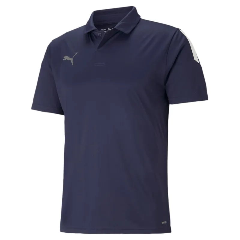 PUMA TeamLIGA Sideline Polo Shirt 'Navy' 657257-06 sold by KicksCrew