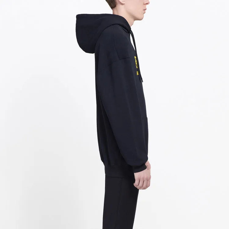 Balenciaga Oversized Interlocked BB Hoodie 'Black Yellow' 578138TEV191361 sold by KicksCrew product image thumbnail 5