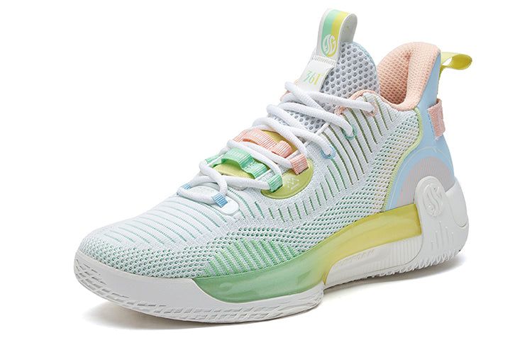 361 Degrees AG Pull Up MOD Aaron Gordon 'White Light Green' 572211102-5 sold by KicksCrew product image thumbnail 3