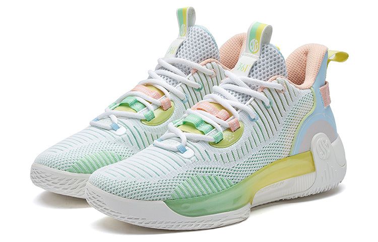 361 Degrees AG Pull Up MOD Aaron Gordon 'White Light Green' 572211102-5 sold by KicksCrew product image thumbnail 4