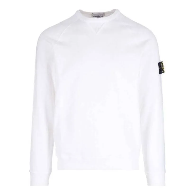 STONE ISLAND Ghost Crewneck 'White' 781566360-V0001 sold by KicksCrew