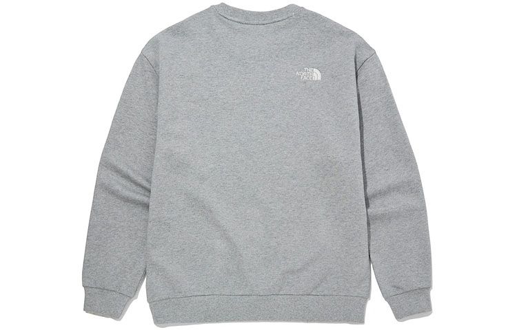 THE NORTH FACE Logo Cotton Basic Sweater 'Grey' NM5MM03J sold by KicksCrew product image thumbnail 2