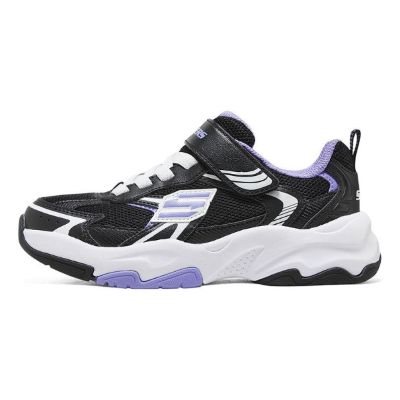 (GS) Skechers Casual Sport Shoes 'Black Purple' 319036L-BKLV sold by KicksCrew