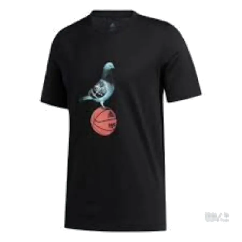 adidas NY Pigeon T-Shirt 'Black' GE4486 sold by KicksCrew