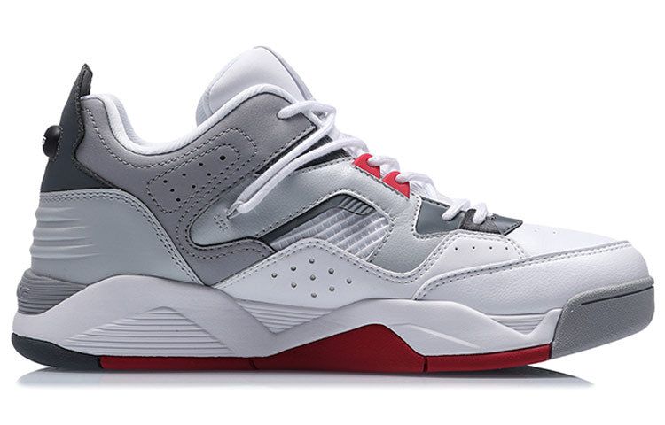 Li-Ning Casual Basketball Shoes 'Grey Red' AGBR025-2 sold by KicksCrew product image thumbnail 2