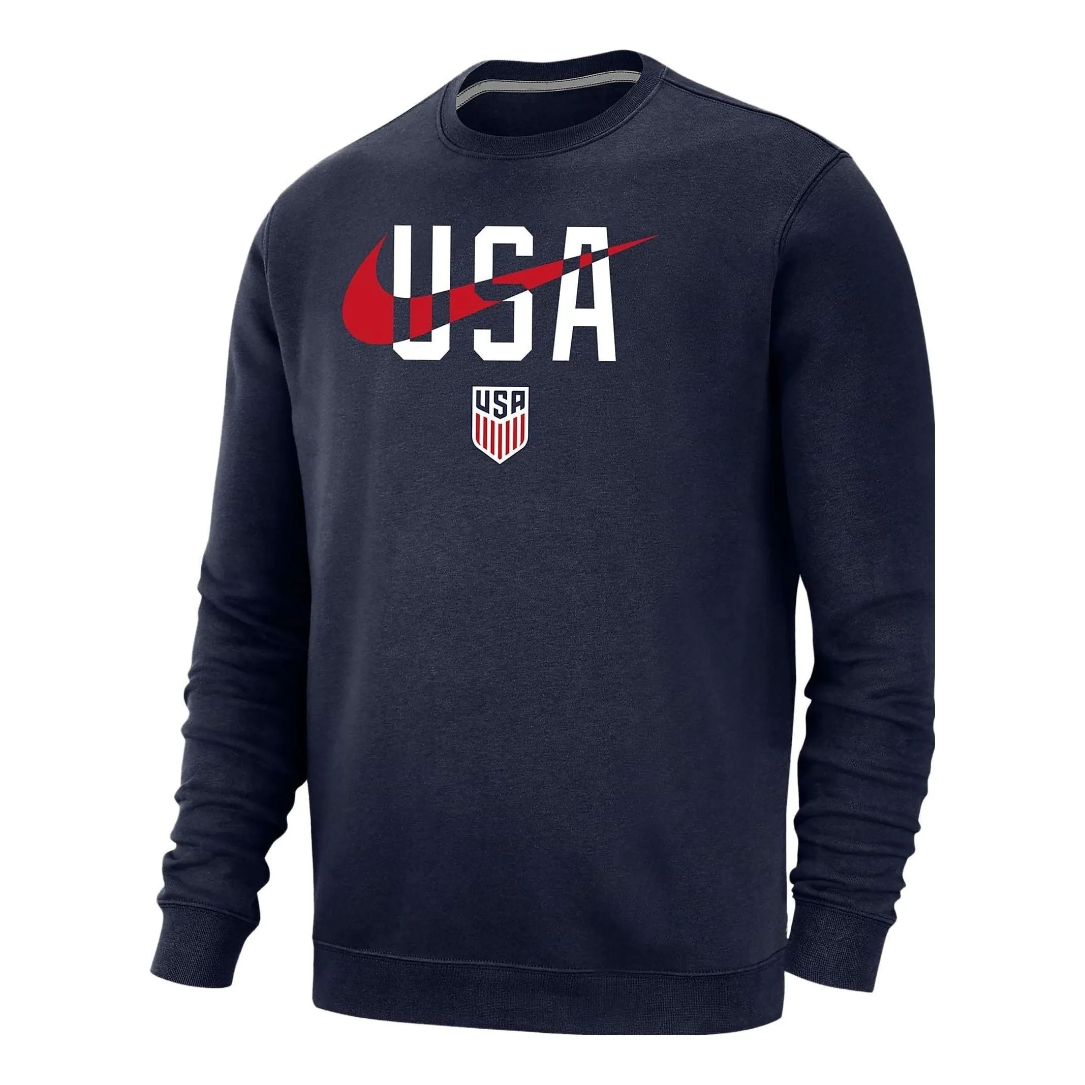 Nike USA Club Fleece Crew Neck Sweatshirt 'Navy' M33778OXNAV-USA sold by KicksCrew