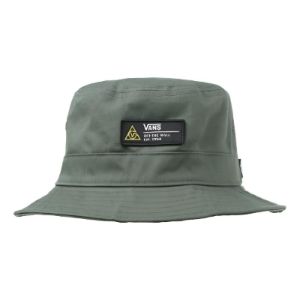 Vans AP 66 Bucket Hat 'Olive Green Black' VN0A4UQBKCZ sold by KicksCrew