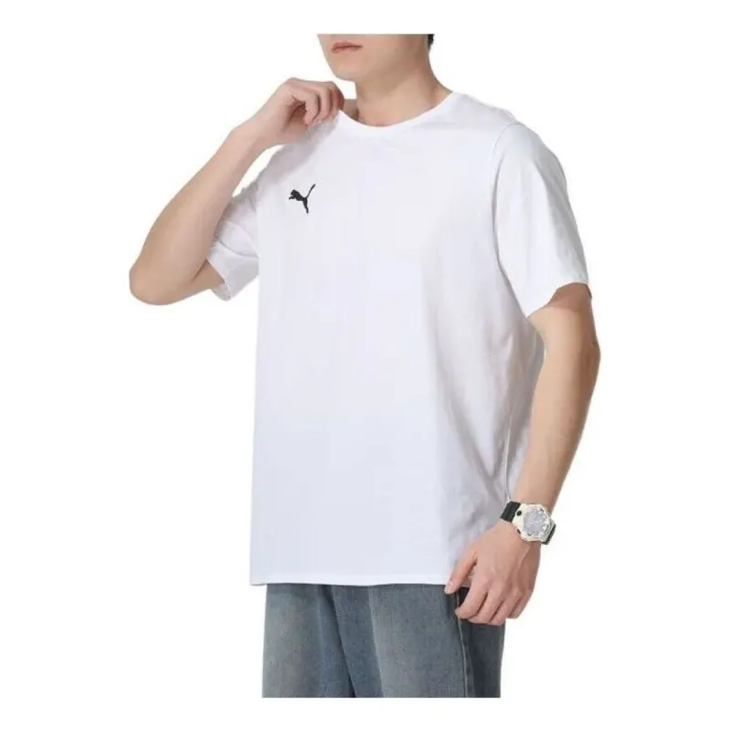 PUMA teamGOAL Casuals T-shirt 'White' 658615-04 sold by KicksCrew