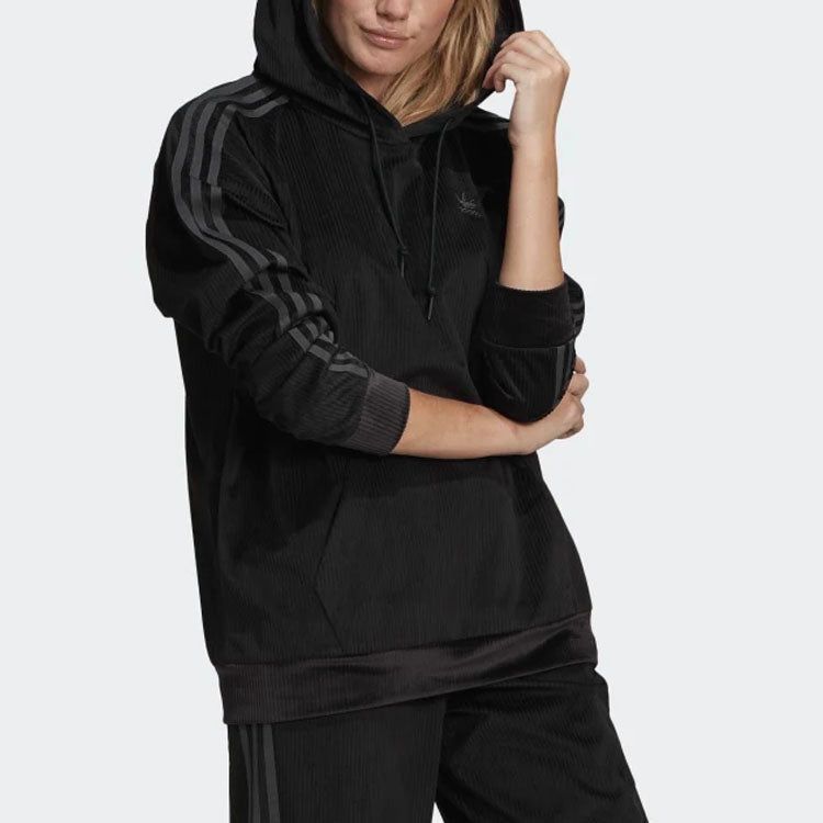 (WMNS) Adidas Originals Hoodies 'Black' GU0811 sold by KicksCrew product image thumbnail 4