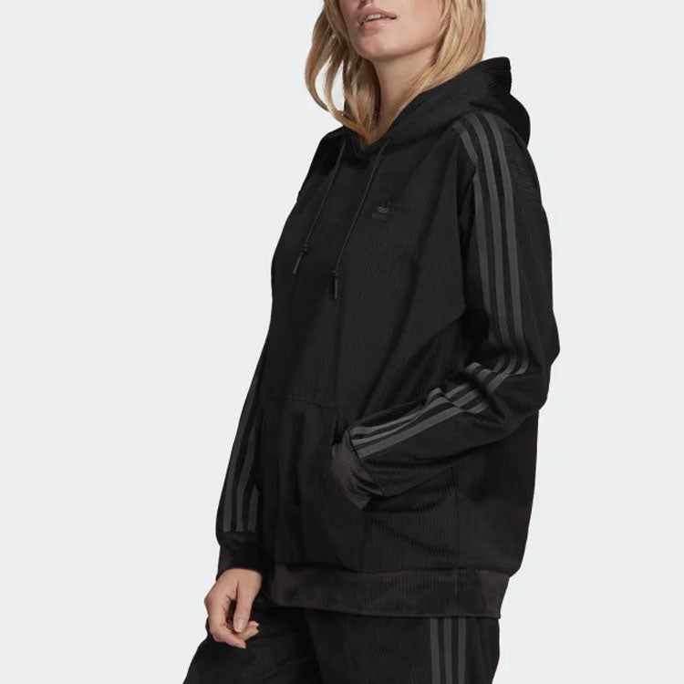 (WMNS) Adidas Originals Hoodies 'Black' GU0811 sold by KicksCrew product image thumbnail 2