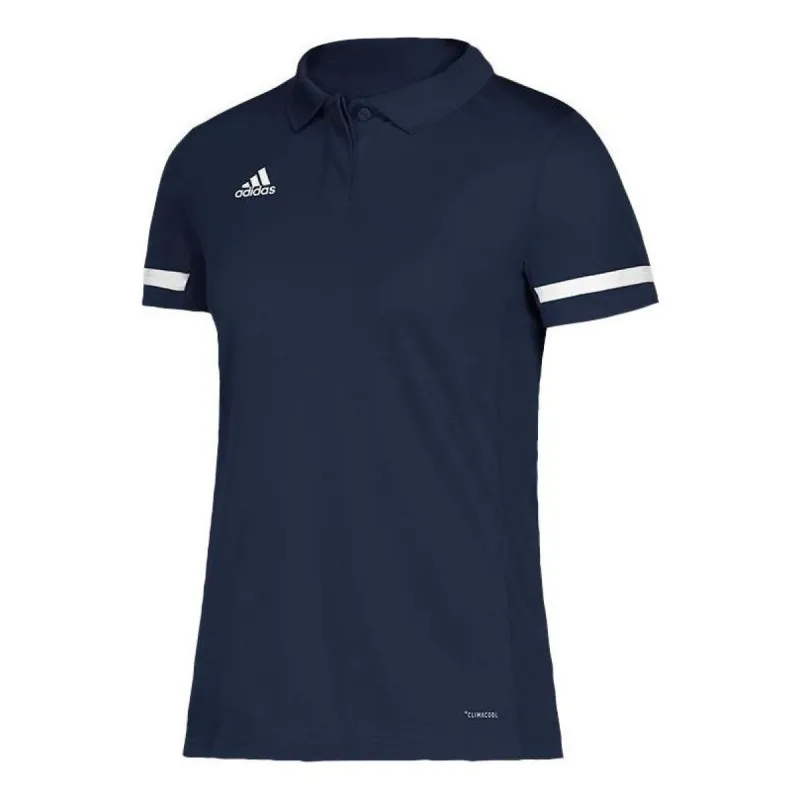 (WMNS) adidas Team 19 Polo Shirt 'Navy' DY8863 sold by KicksCrew
