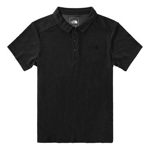 THE NORTH FACE Polo Shirt 'Black' 4NGL-JK3 sold by KicksCrew