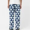 HUMAN MADE Heart Baggy Denim Pants 'Indigo' HM25PT013 sold by KicksCrew