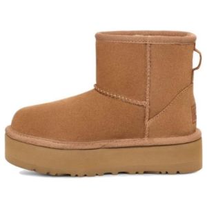 (GS) UGG Classic Mini Platform 'Chestnut' 1143700K-CHE sold by KicksCrew