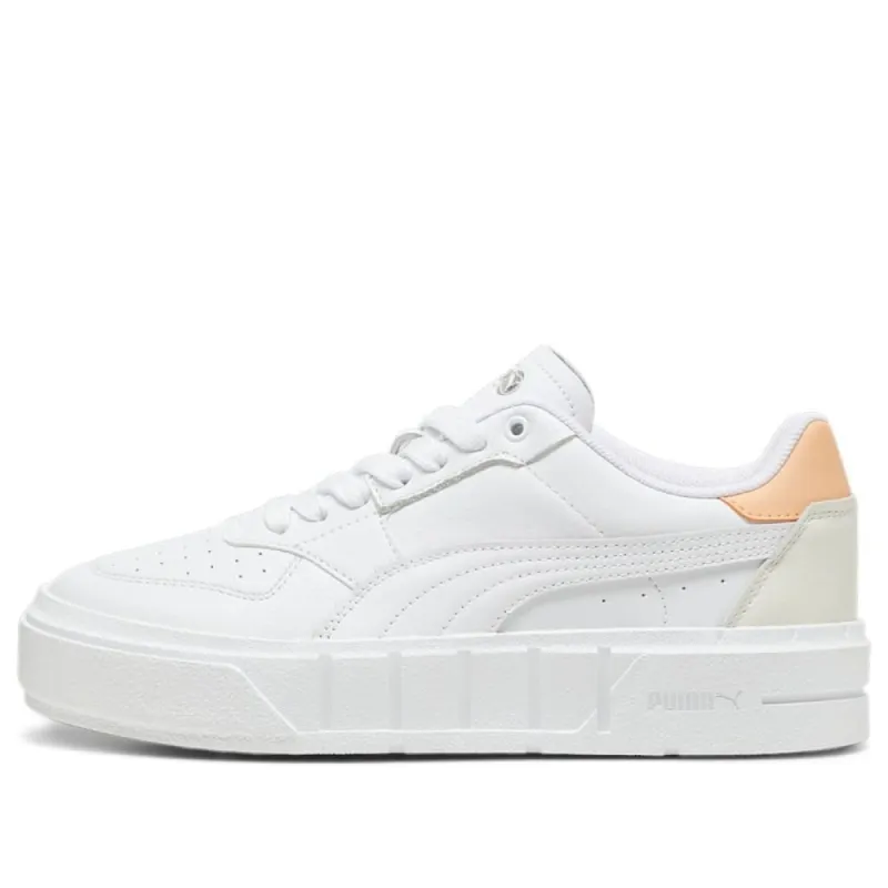 (WMNS) PUMA Cali Court Leather 'White Peach Fizz' 393802-12 sold by KicksCrew