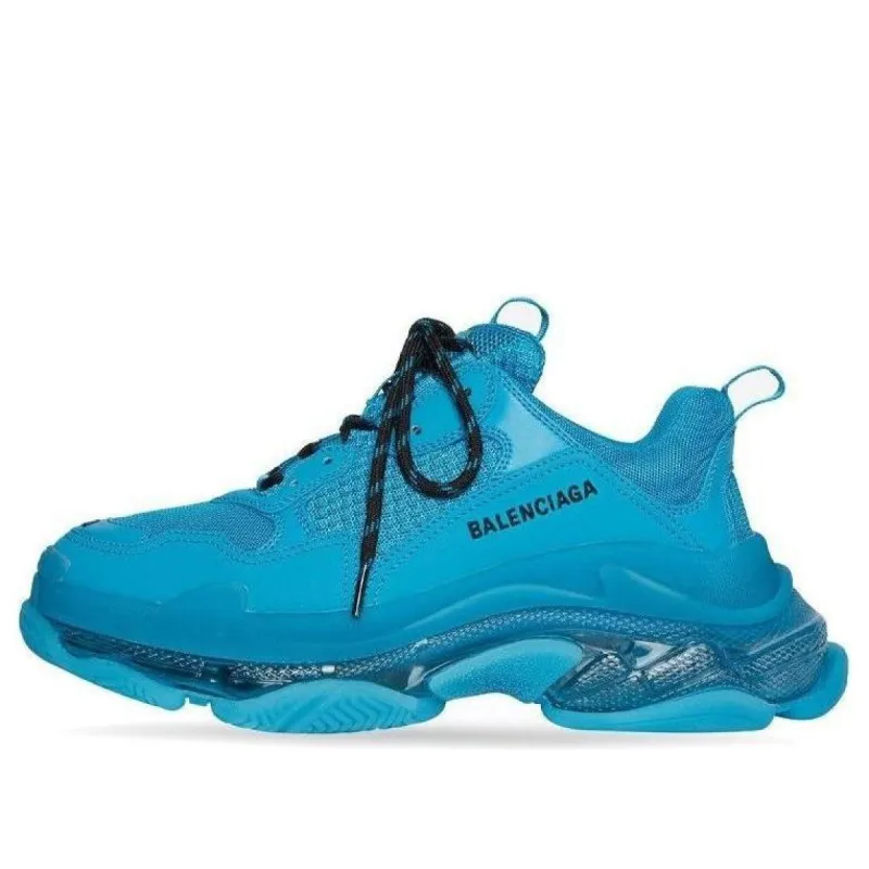 Balenciaga Triple S Sneakers 'Clear Sole Blue' 541624W2GA14810 sold by KicksCrew