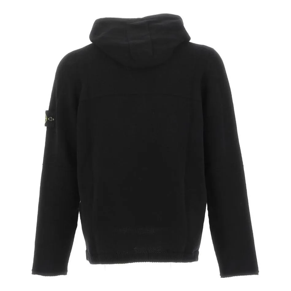 STONE ISLAND Zip Hoodie 'Black' 7915509A3-V0029 sold by KicksCrew product image thumbnail 2