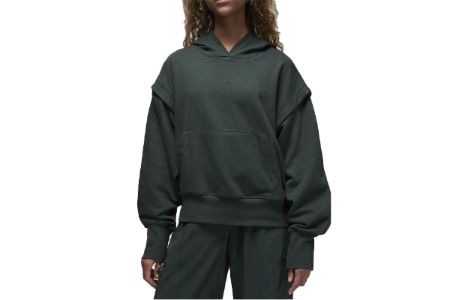 (WMNS) Air Jordan Sport Fleece Hoodie 'Midnight Green' FB4609-316 sold by KicksCrew