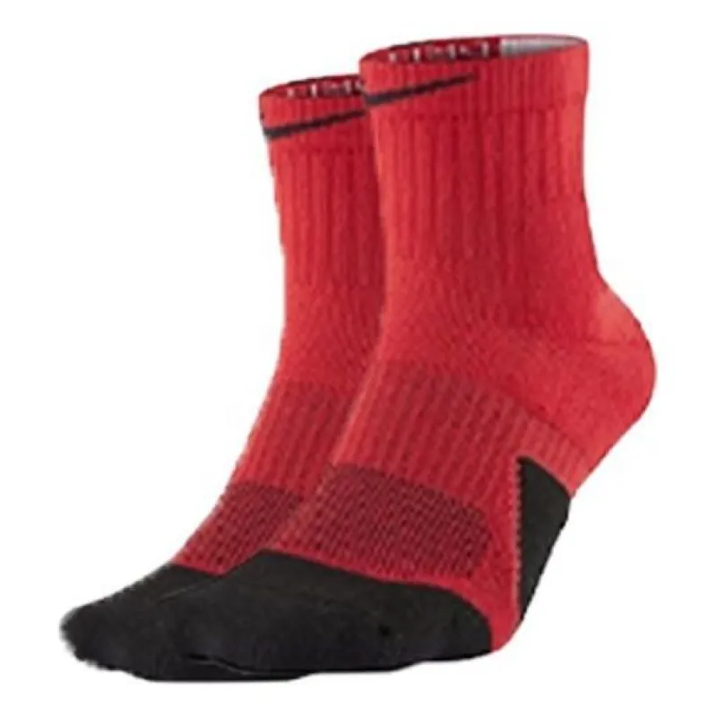 Nike Air Elite Basketball Socks 'Red Black' SX5594-657 sold by KicksCrew